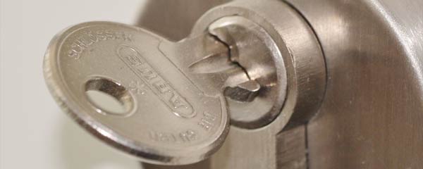 key in a lock